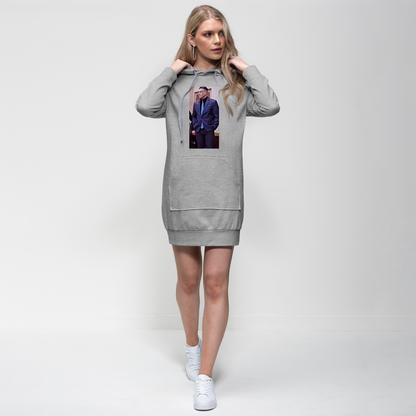 wade in a suit Save Wade Wilson Sexy Ladies Hoodie Dress