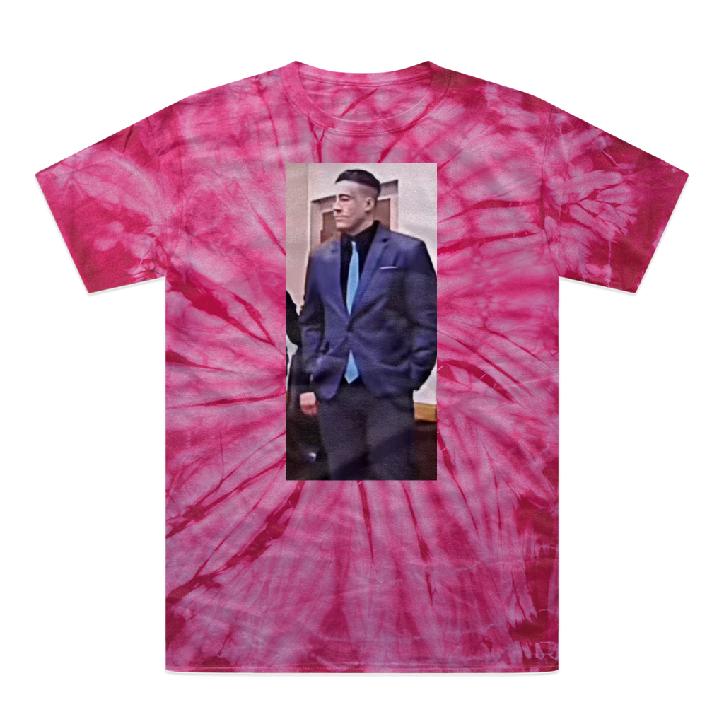 wade in a suit Wades Innocent Spider Tie-Dye T-Shirt