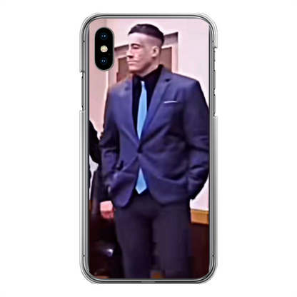 wade in a suit Wade Wilson Back Phone Case