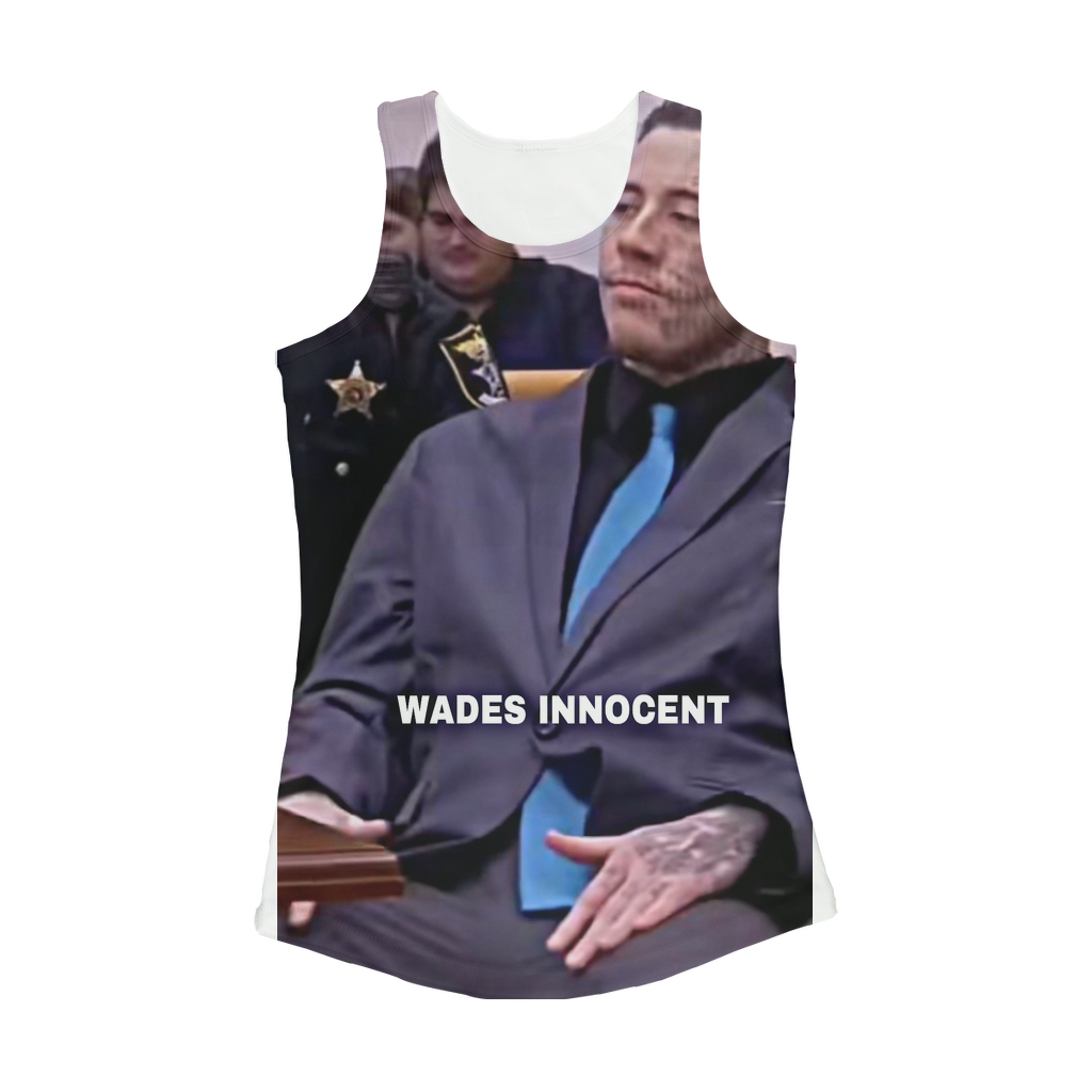 Wades Innocent Free Wade Wilson Women's Performance Tank Top