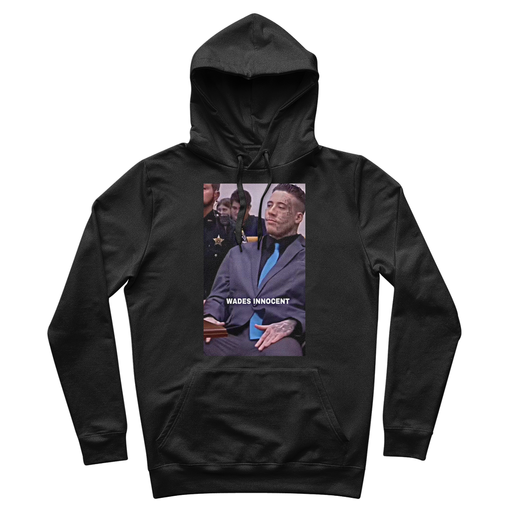 Wades Innocent Save Wade Willson 100% Organic Cotton Hoodie