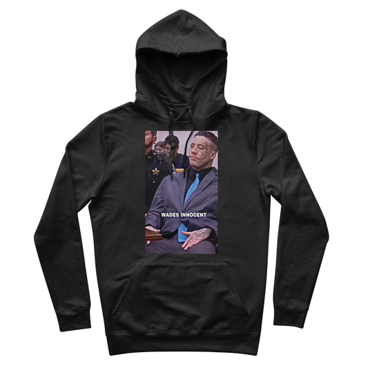 Wades Innocent Save Wade Willson 100% Organic Cotton Hoodie