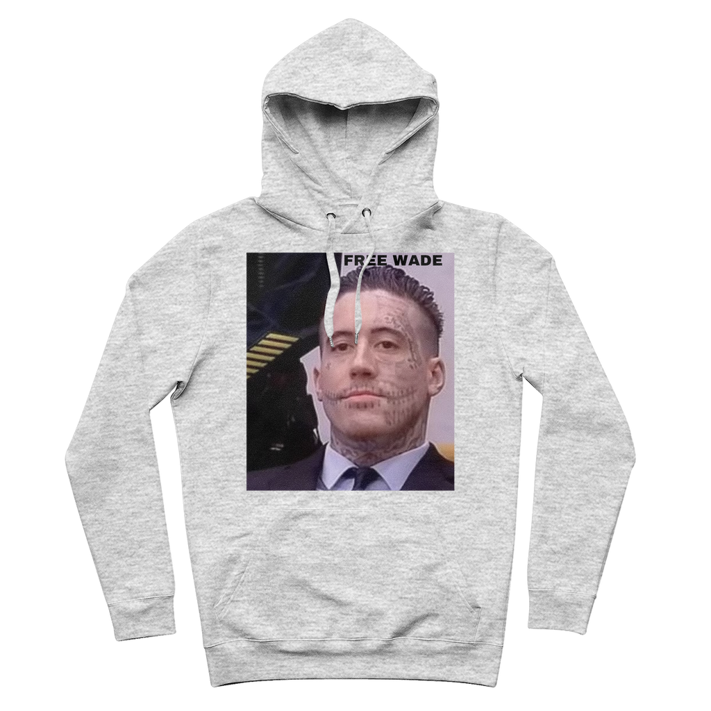 Free Wade Collection Save Wade Willson 100% Organic Cotton Hoodie