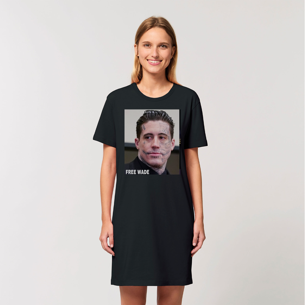 SAVE WADE WILSON LONG T-SHIRT Free Wade Sexy Ladies T-Shirt Dress