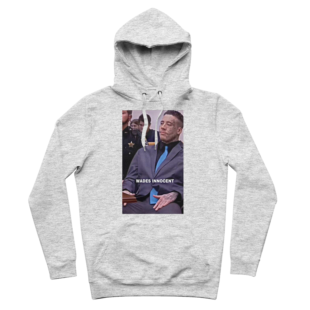 Wades Innocent Save Wade Willson 100% Organic Cotton Hoodie