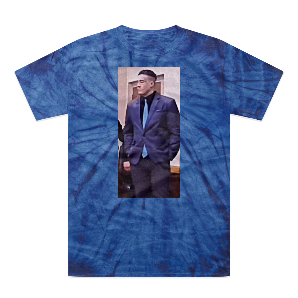 wade in a suit Wades Innocent Spider Tie-Dye T-Shirt