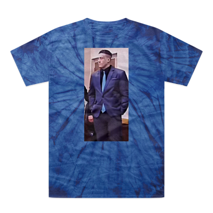 wade in a suit Wades Innocent Spider Tie-Dye T-Shirt